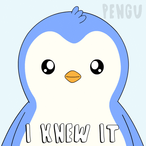 Told You So Penguin GIF by Pudgy Penguins