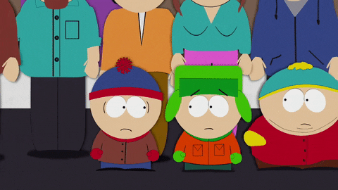 eric cartman concern GIF by South Park 