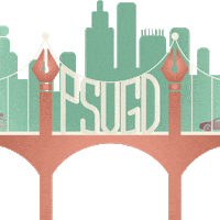 Psugd Sticker by Portland State Graphic Design