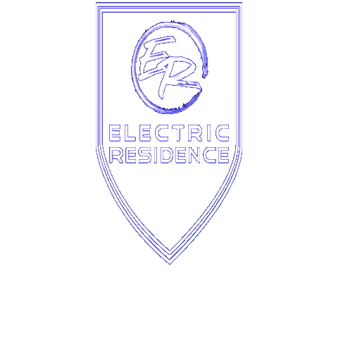 Electric_residence er herne electric residence Sticker