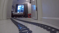 Man Creates Epic Lego Railway in His House and Garden