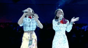 sing national anthem GIF by Chloe x Halle