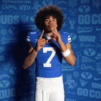 Byu Football Go Cougs GIF by BYU Cougars