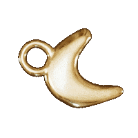 Gold Sparkle Sticker by Carol Civre