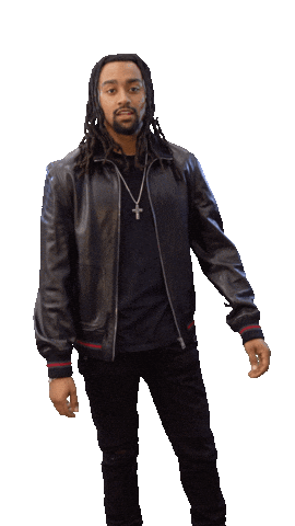 Thinking Wow Sticker by Darius Martin