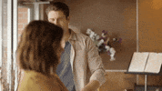 jen lilley kiss GIF by Hallmark Channel