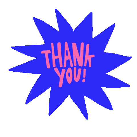 Thanks Thank You Sticker
