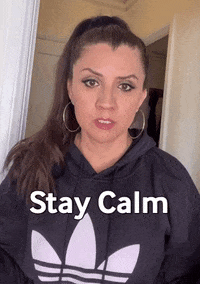 Calm Down Chill Out GIF by Amanda Cee Media