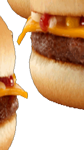 kickstarter hamburgers Sticker by The Aquabats!