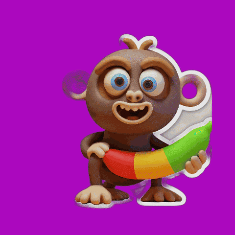 Hungry Banana GIF
