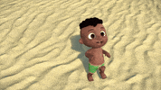 Beach Play GIF by Moonbug