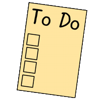 List Todo Sticker
