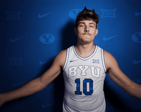College Basketball Sport GIF by BYU Cougars