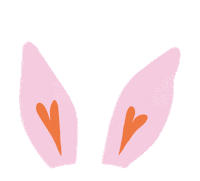 Easter Bunny Sticker by The Dealey Group
