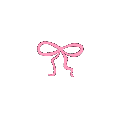 Pink Bow Sticker