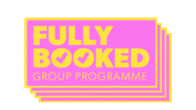 nikihutchison marketing fully booked niki hutchison hooked on fully booked Sticker