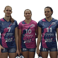 OUDEGEM reaction sport party volleyball Sticker
