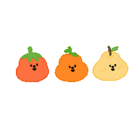 ddangkkom_boss 잠 과일 밥 영화 Sticker