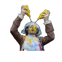 Mustard Condiment Sticker