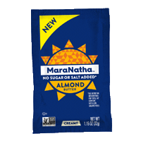 Almond Butter Almonds Sticker by MaraNatha Nut Butters