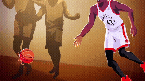 Toronto Raptors Sport GIF by NBA