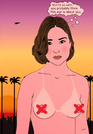 War Good Luck GIF by PEEKASSO