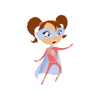 Kids Supergirl Sticker by Superland