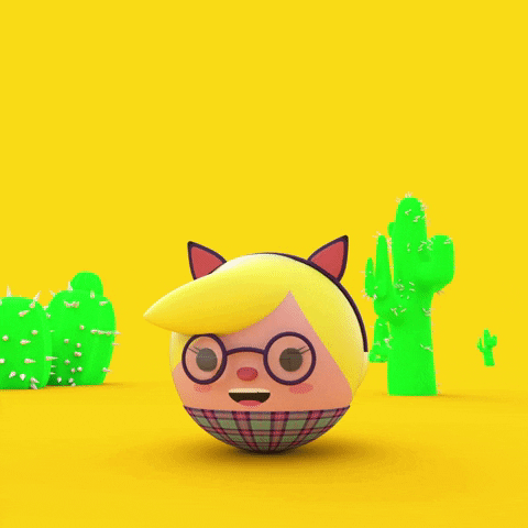 Cat 3D GIF by LooseKeys