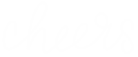Cheers Lettering Sticker by hebjuliamme