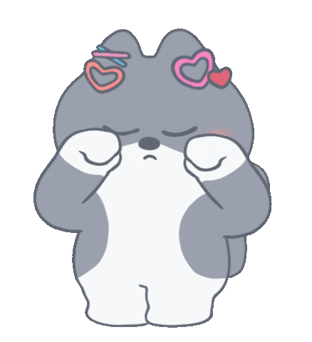 Sad Dance Sticker by Snooze Kittens