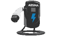 absina_official emobility wallbox ladestation elektroauto elektromobilität emobilität eauto Sticker