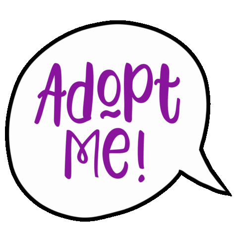 Rescue Adopt Sticker by HeARTs Speak