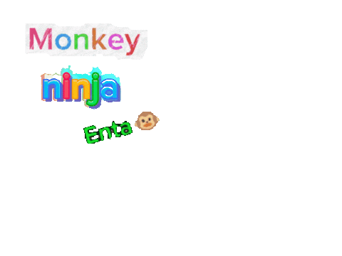 Fun Monkey Sticker