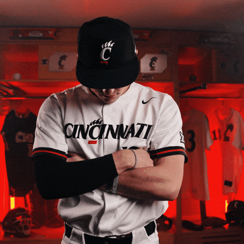 College Baseball Uc GIF by Cincinnati Bearcats