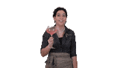 Hooihuis pink cheers restaurant gin Sticker