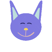 Cat Sticker by Papier Patate