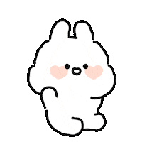 jjiinging 커플 뽀송 뽀송커플 뽀토 Sticker