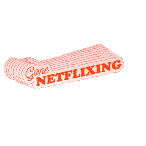 Out Of Office Netflix Sticker by Milkshake