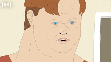 Looking Around Red Eyes GIF by Adult Swim