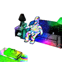 Good Morning Yes Sticker by PEEKASSO