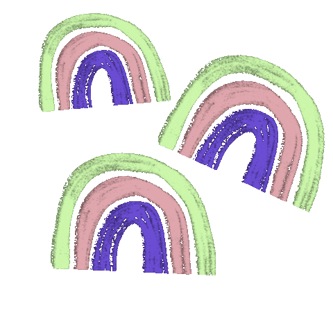Happy Rainbow Sticker