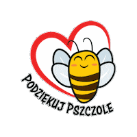 Pszczoła Sticker by Podziękuj Pszczole