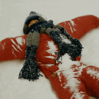 Snow Angels Dancing GIF by A Christmas Story Live