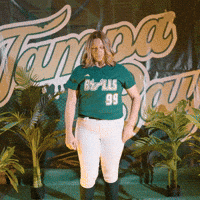 South Florida Horns Up GIF by USF Athletics