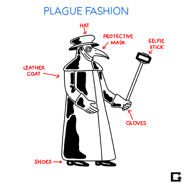 Bubonic Plague Throwback GIF by gifnews