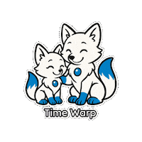 Timewarp Smilemore Sticker