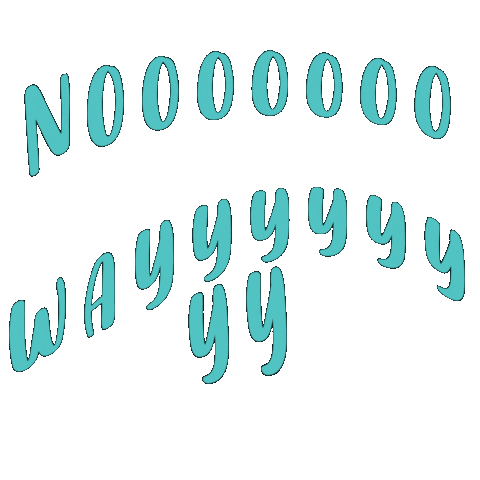 No Way Stop Sticker
