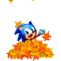 Fall Season Sticker by Sonic the Hedgehog