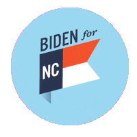 NCDems north carolina democrats bidenharris nc vote Sticker