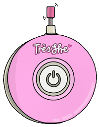 Nail Salon Buffer Sticker by Trés She